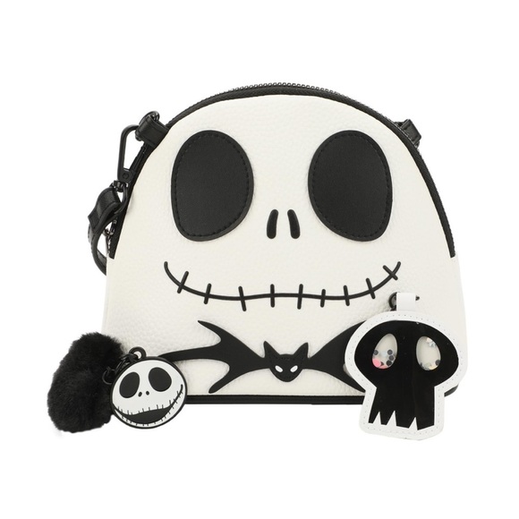 Disney Handbags - Disney Nightmare Before Christmas Bioworld crossbody purse & Key Chain Charm Set